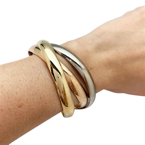 cartier trinity braceket|cartier bracelet trinity collection.